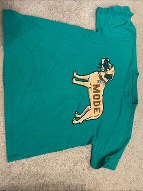 Kid’s Baseballism Green Dog Graphic Tee with Beast mode from Sandlot.